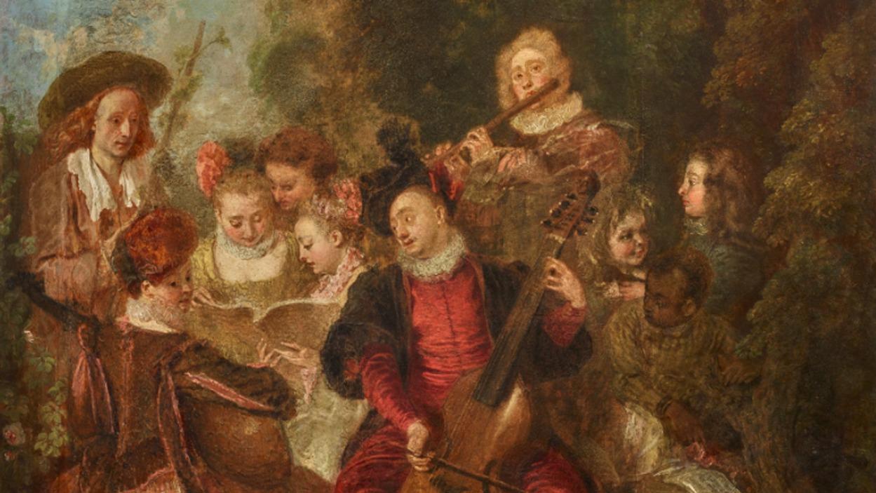 Watteau, le peintre du bonheur de vivre, enchante Chantilly