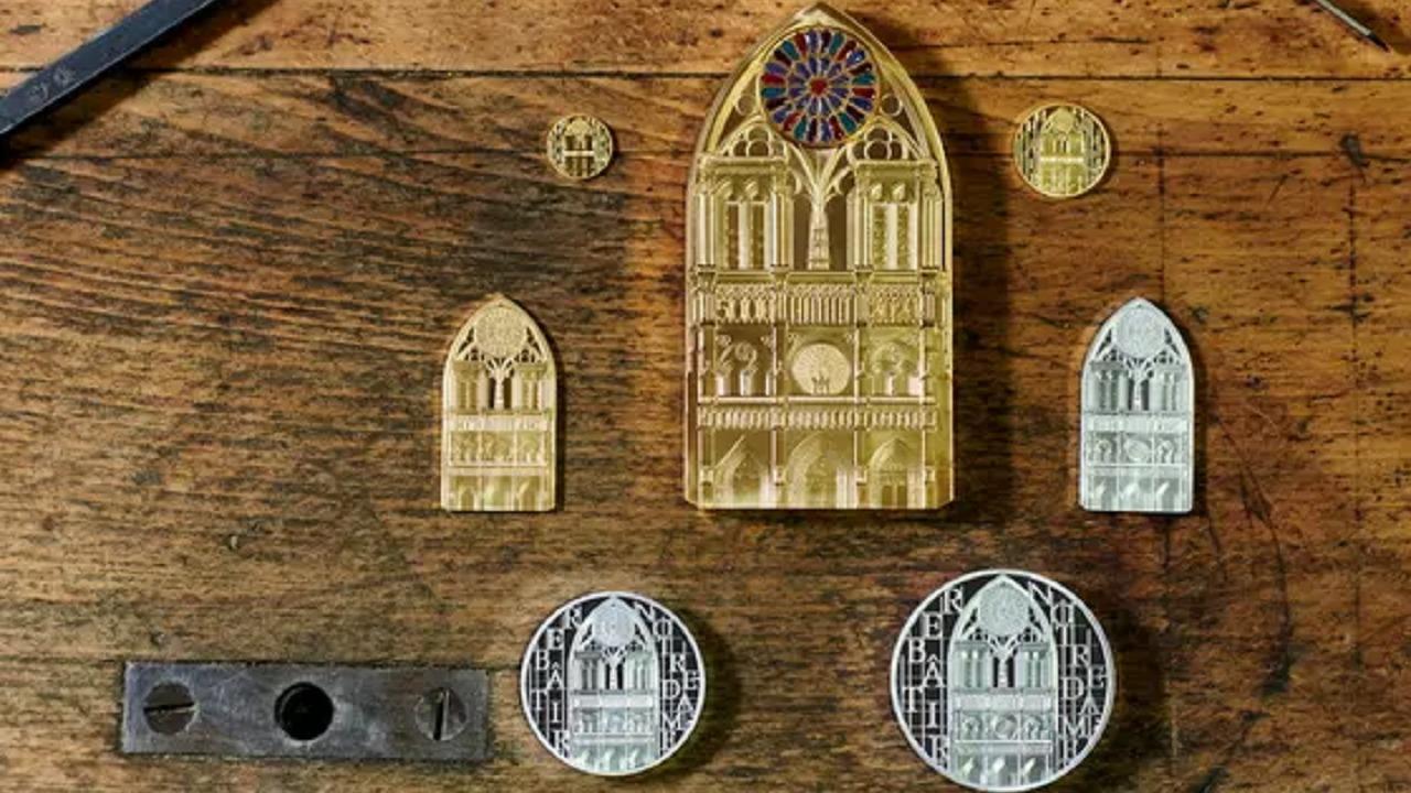 La Monnaie de Paris dévoile de nouvelles pièces pour la réouverture de Notre-Dame