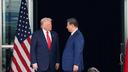 Donald Trump et Xi Jinping lors de leur rencontre le 30 Octobre à Busan, en Corée du Sud.