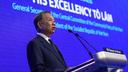 Tô Lâm, président du Vietnam s’exprime à l’ouverture du Shangri-La Dialogue, à Singapour le 29 mai 2026