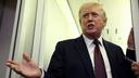 Donald Trump à bord d’Air Force One.