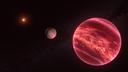 L’étoile CD-35 2722, au fond, constitue le pilier de ce système autour duquel orbite un couple : une étoile avortée autour de laquelle un satellite de la taille de Jupiter vient tout juste d’être découvert.