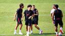 Ferran Torres, Maghnes Akliouche, Lucas Digne et les nouveaux ont du boulot.
