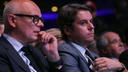 Les anciens Premiers ministres Édouard Philippe (à gauche) et Gabriel Attal (à droite), à Paris, le 7 mai 2024.