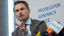 Le procureur général d’Ukraine Ruslan Kravchenko, ici à Kiev le 23 juillet 2025, a présenté sa démission le 7 septembre dernier après la perquisition de ses locaux.
