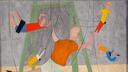 Andy Warhol (Américain, 1928-1987), Kids on Swings, 1946.