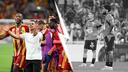 Les Manceaux fêtent leur victoire face à Lorient ; les Rennais s’écroulent à Lyon.