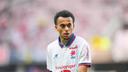 Ethan Mbappé, contraint de sortir sur blessure ce dimanche, lors du match Nice-Lille.