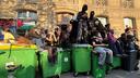 Blocage devant le lycée Arago à Paris dans le 12e arrondissement, 29 septembre 2026