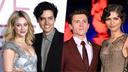 Lili Reinhardt et Cole Sprouse, Zendaya et Tom Holland