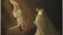 LâApparition de saint Pierre Ă saint Pierre Nolasque, tableau baroque de Francisco de ZurbarĂĄn (1598-1664), peint en 1629.
