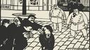 LâAnarchiste, bois gravĂ© de 1892, par FĂ©lix Vallotton.