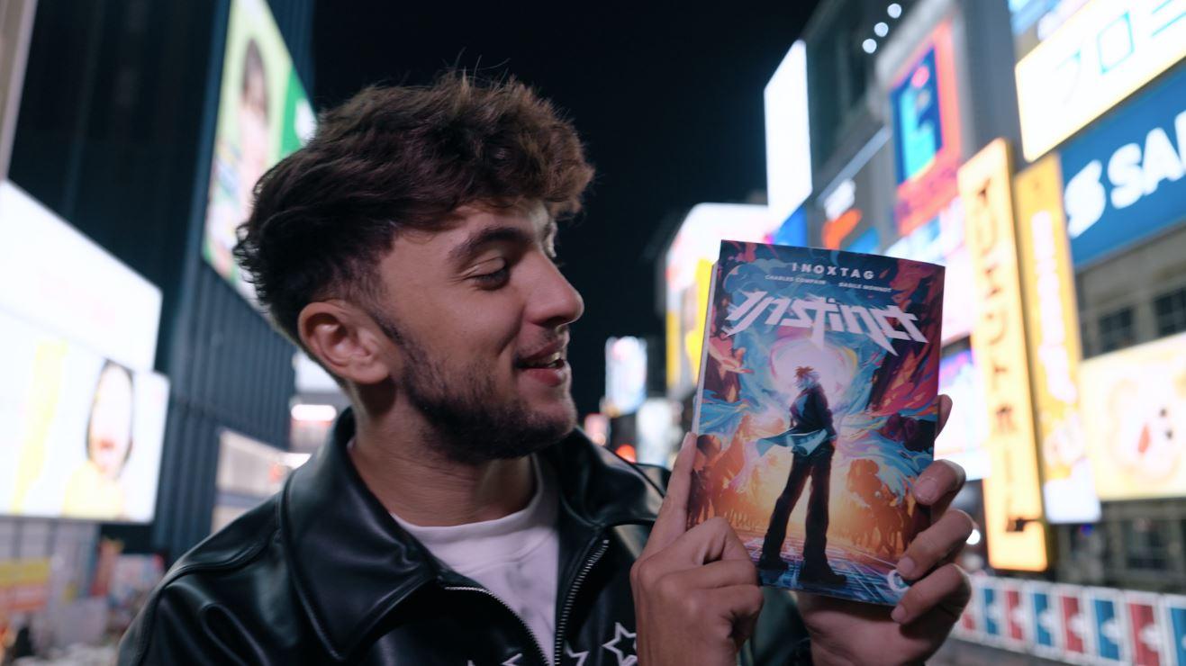 Après avoir conquis les salles de cinéma, le youtubeur Inoxtag se lance dans le manga