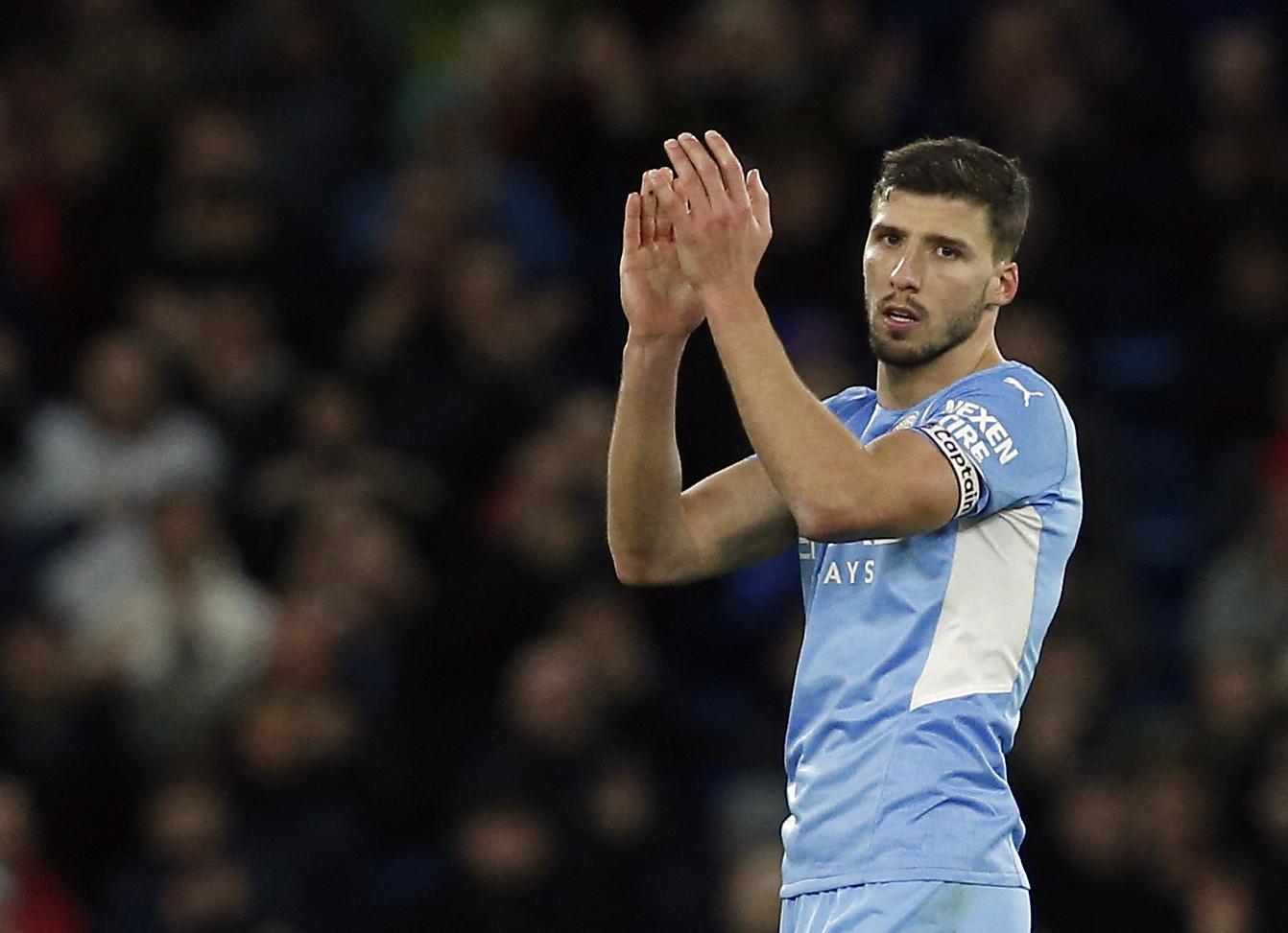Premier League : Ruben Dias (Manchester City) absent au moins un mois