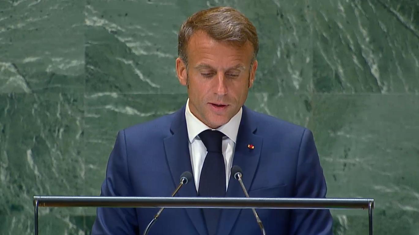 Israël : «Il ne peut pas et il ne doit pas y avoir de guerre au Liban», estime Emmanuel Macron à l’ONU