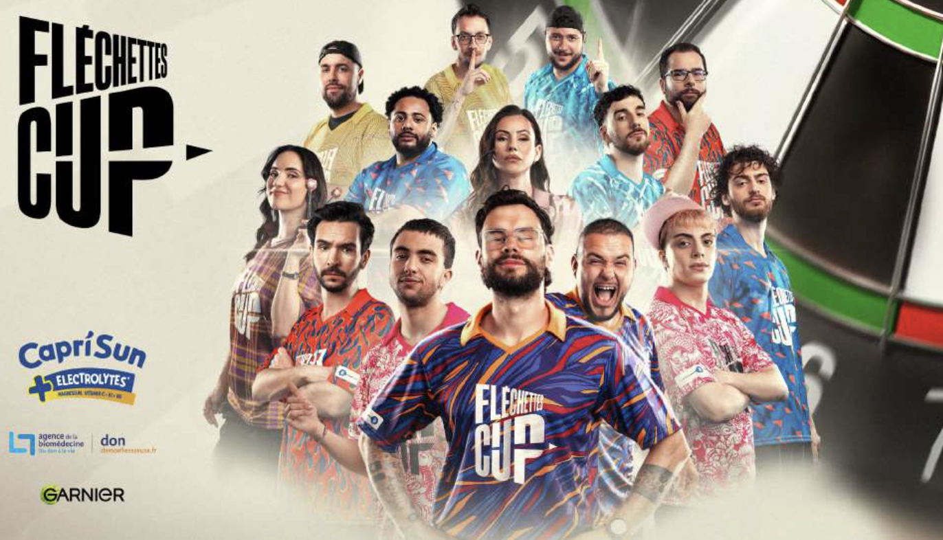 La Fléchette Cup : une nouvelle compétition de créateurs de contenu diffusée en direct sur RMC Découverte — Divertissement