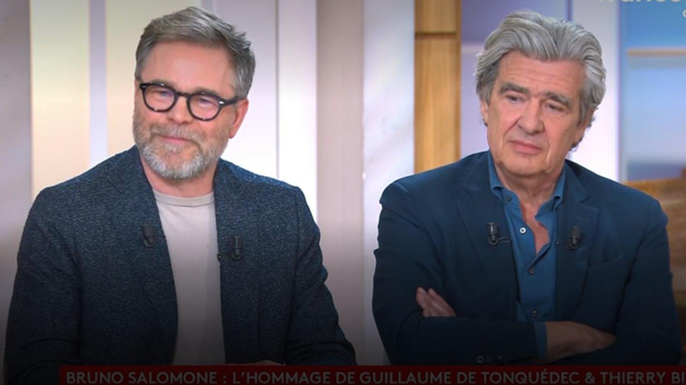 Guillaume de Tonquédec et Thierry Bizot rendent hommage à Bruno Salomone, décédé à 55 ans — People & Médias