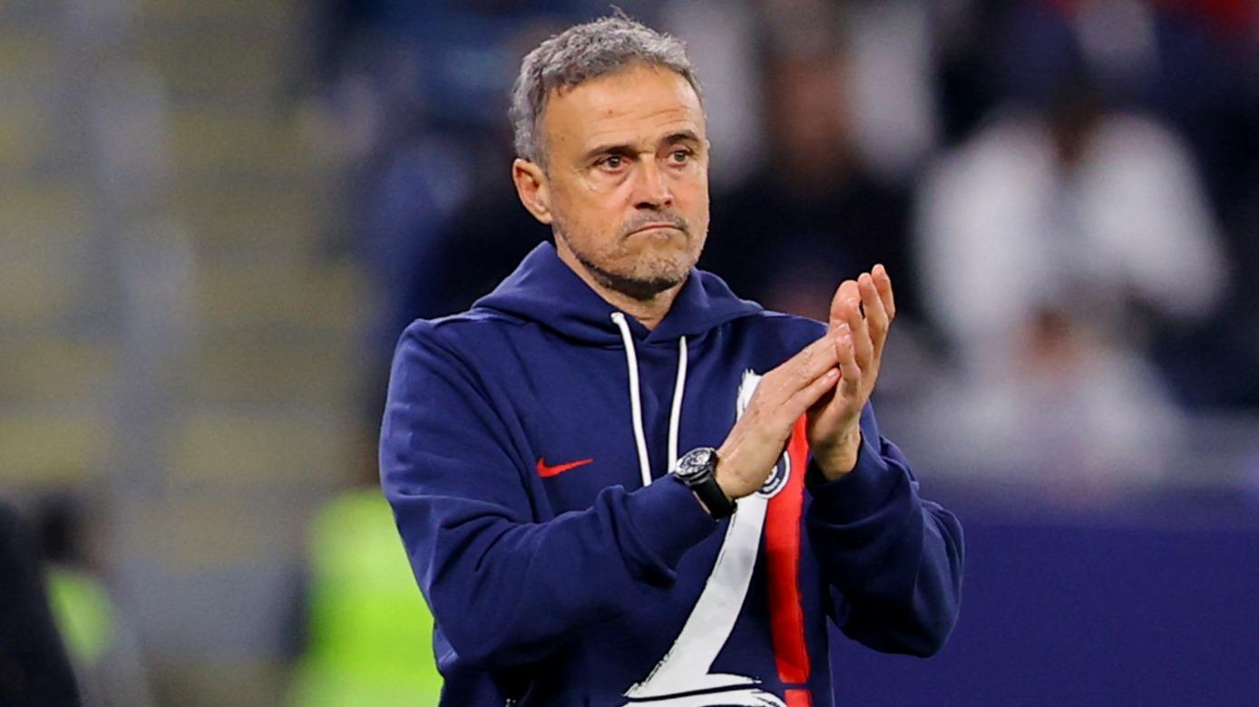 Trophée des champions : «Le résultat reflète la domination» du PSG, se félicite Luis Enrique