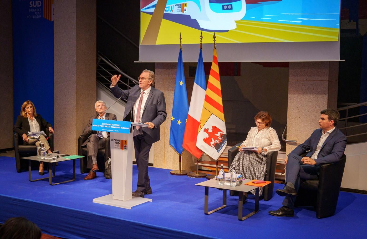 «C’est toujours la faute des autres», Renaud Muselier en colère contre la SNCF et ses TER en retard