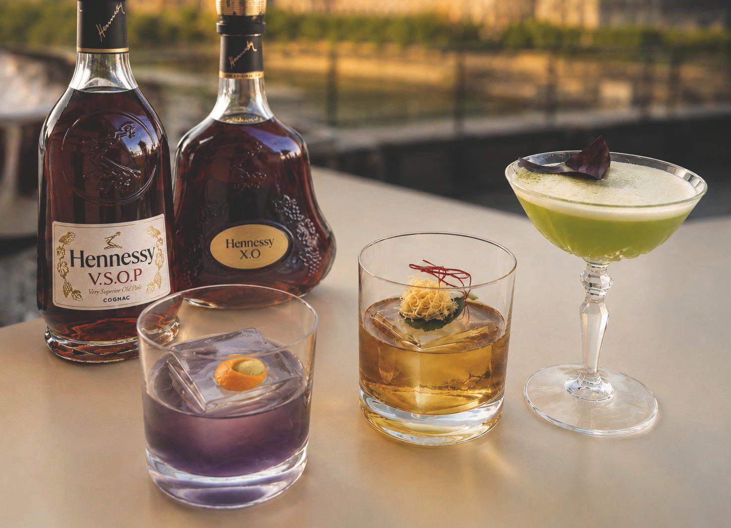 Quand le cognac inspire la création de cocktails impressionnistes