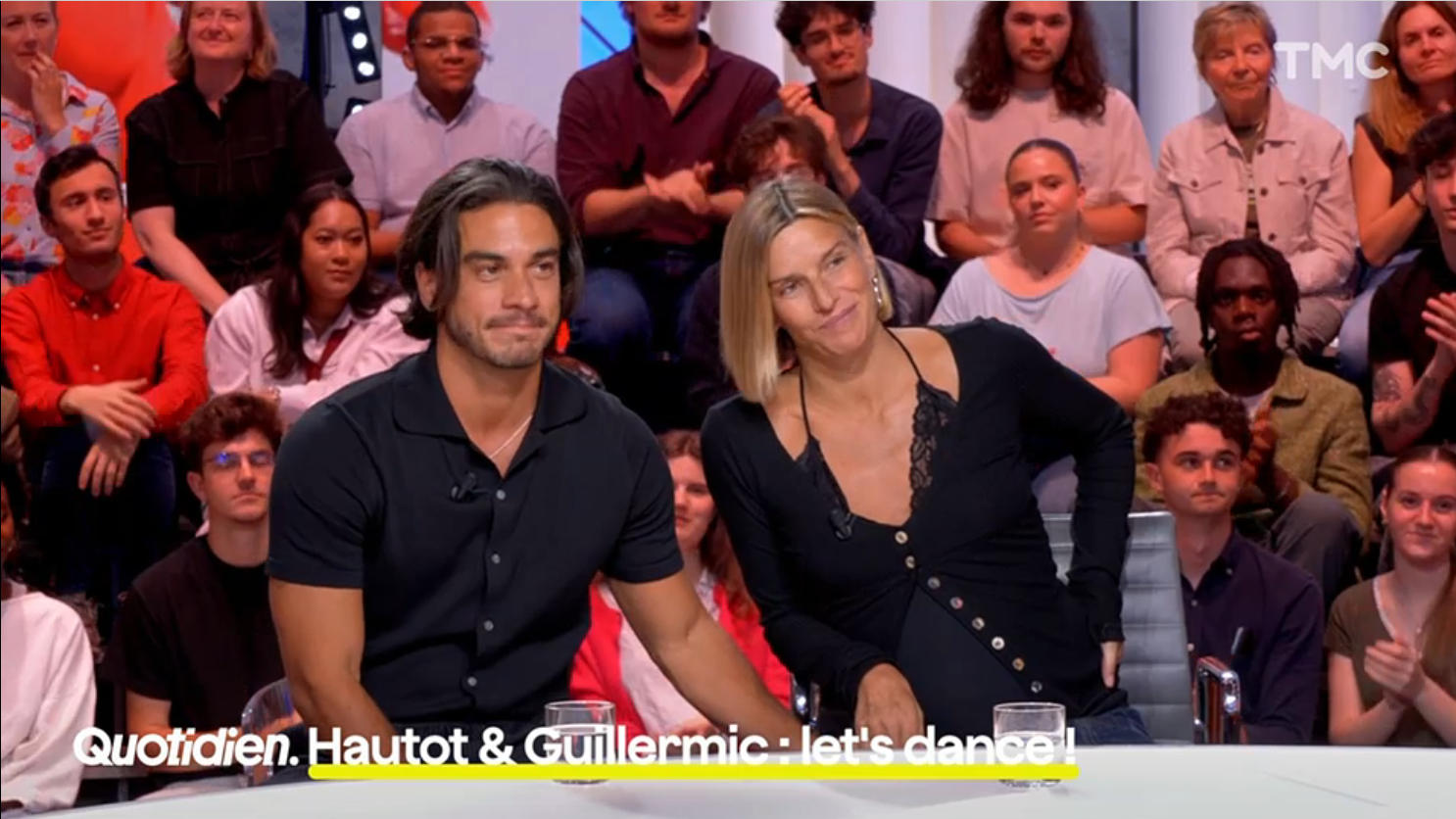 Fauve Hautot évoque sa grossesse en direct sur le plateau de Quotidien — People & Médias