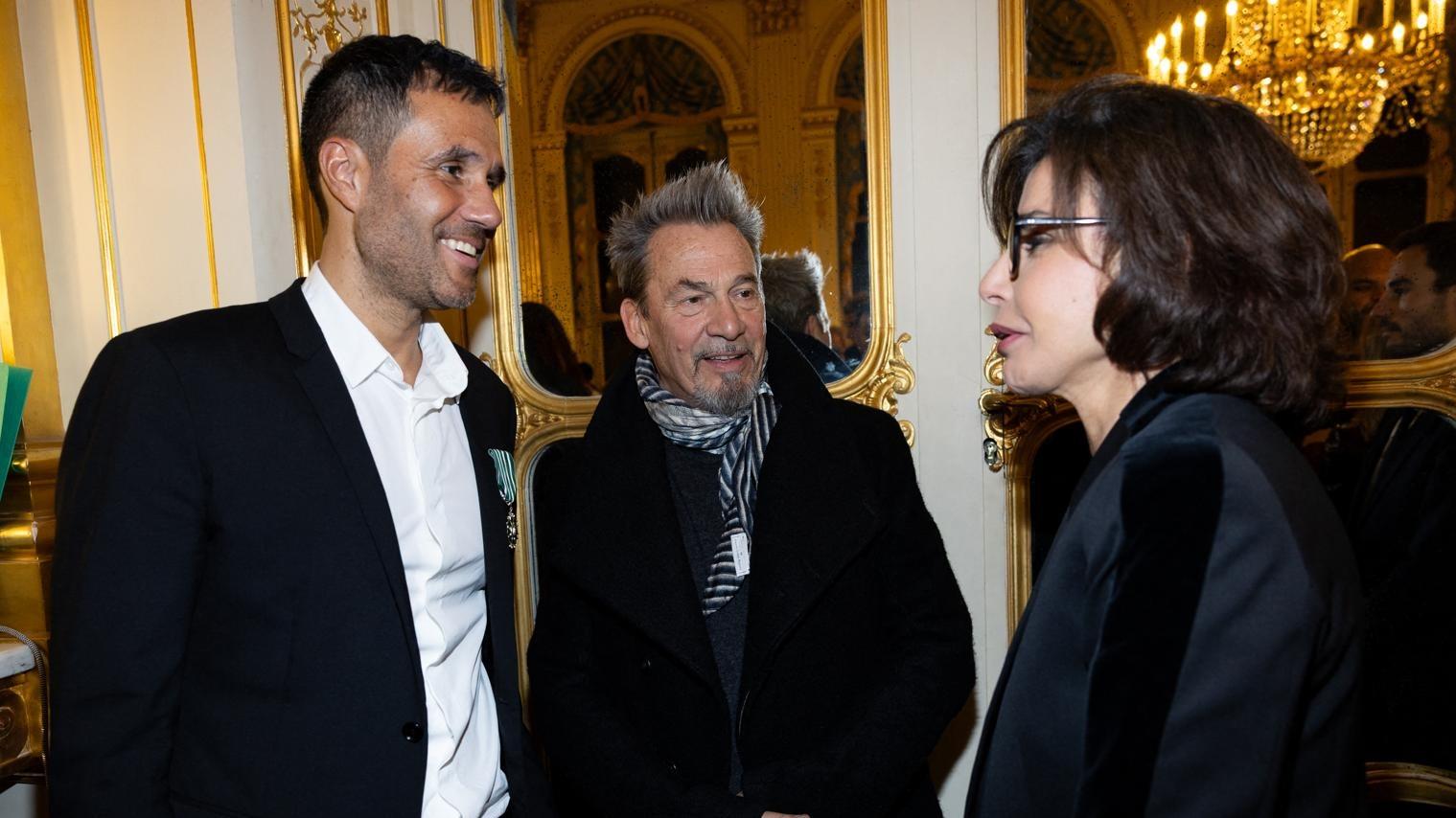 Alexandre Kirchhoff d’Universal Music décoré par Rachida Dati