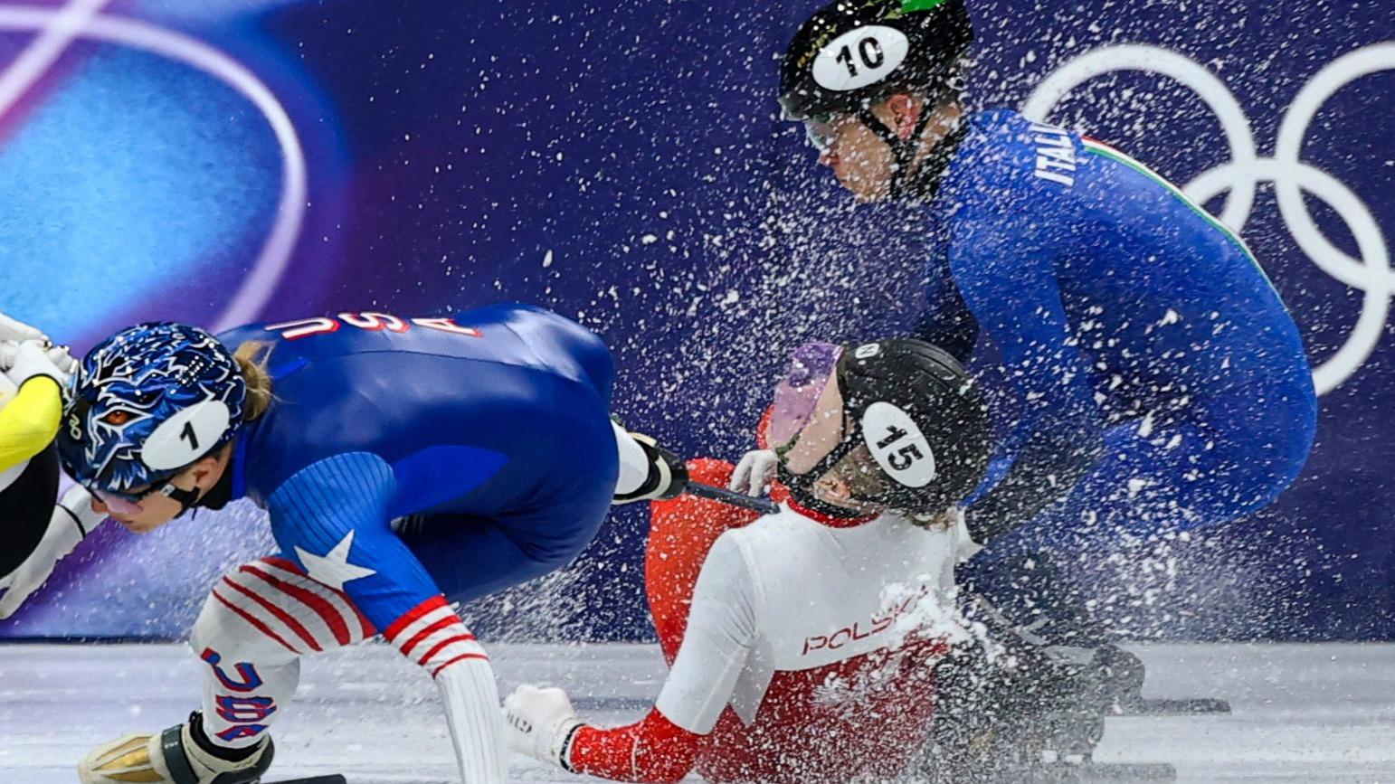 JO 2026 : l’effrayant accident pour une athlète polonaise, touchée au visage par la lame d’un patin