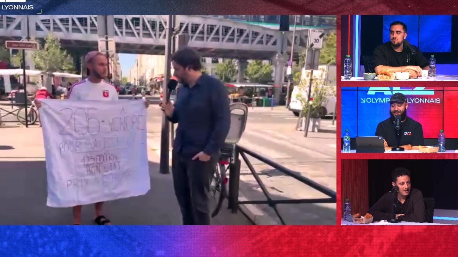 «206+ à vendre pour sauver l’OL, prix à débattre» : quand un supporter lyonnais siège devant la FFF avant le verdict de la DNCG