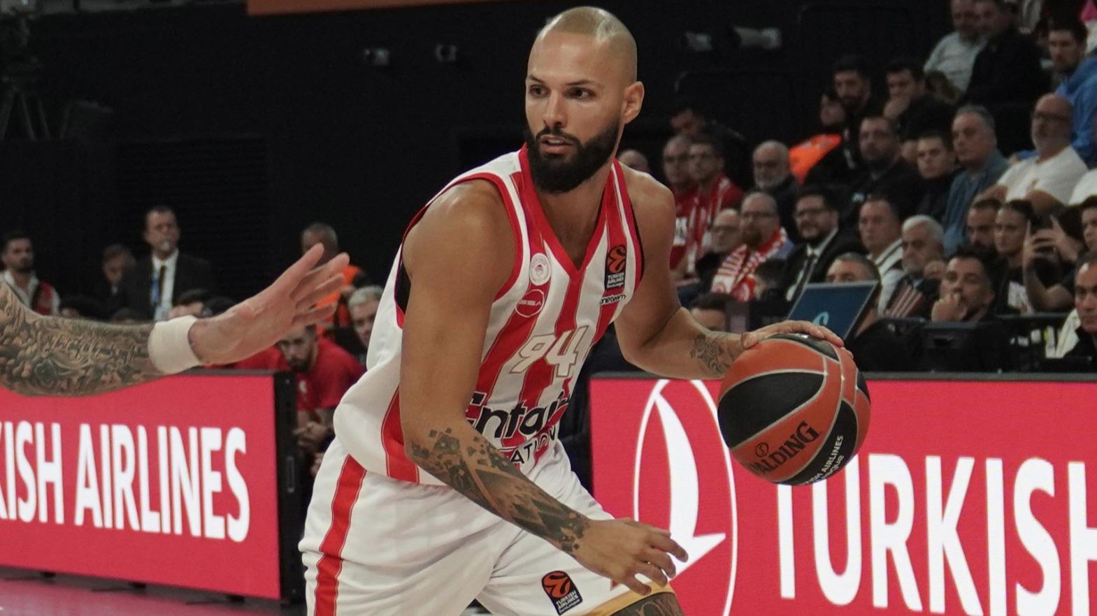 Euroligue : première défaite pour Spanoulis sur le banc de Monaco, battu par l’Olympiakos de Fournier