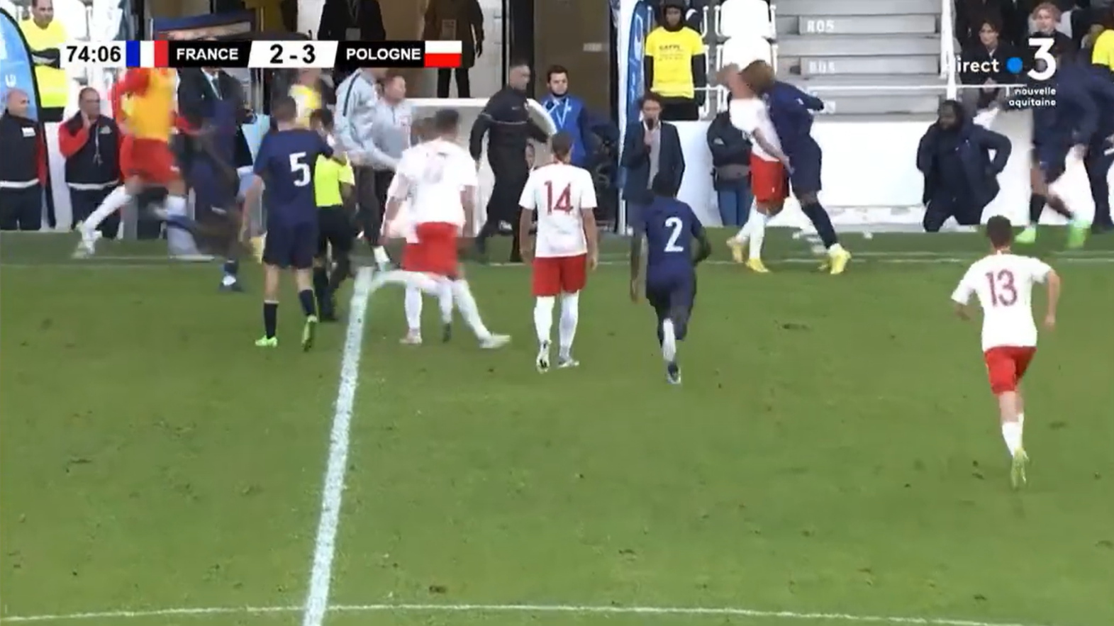 Équipe de France U18 : quatre exclusions, match arrêté… Scénario catastrophique à Limoges