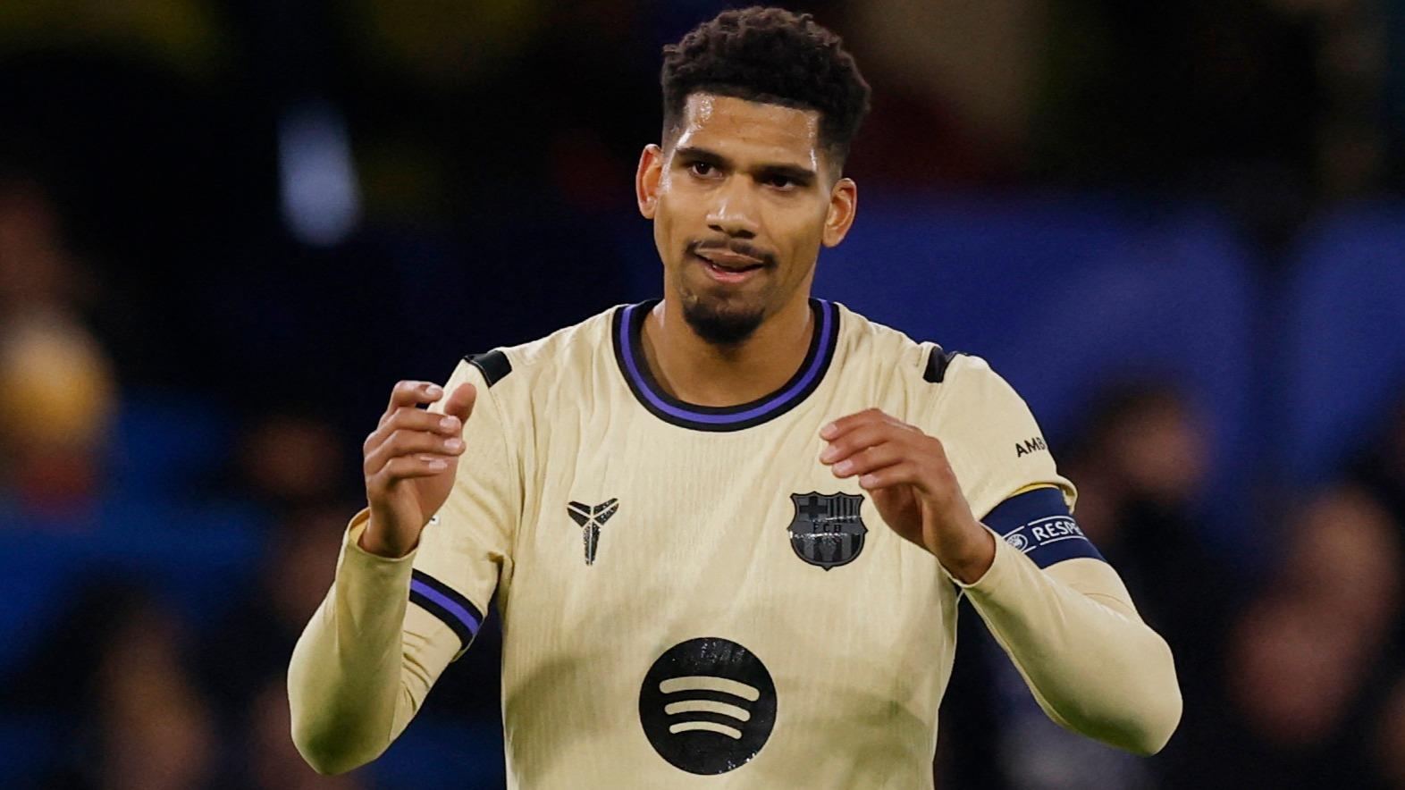 Liga : Araujo forfait pour le choc entre le FC Barcelone et l’Atlético