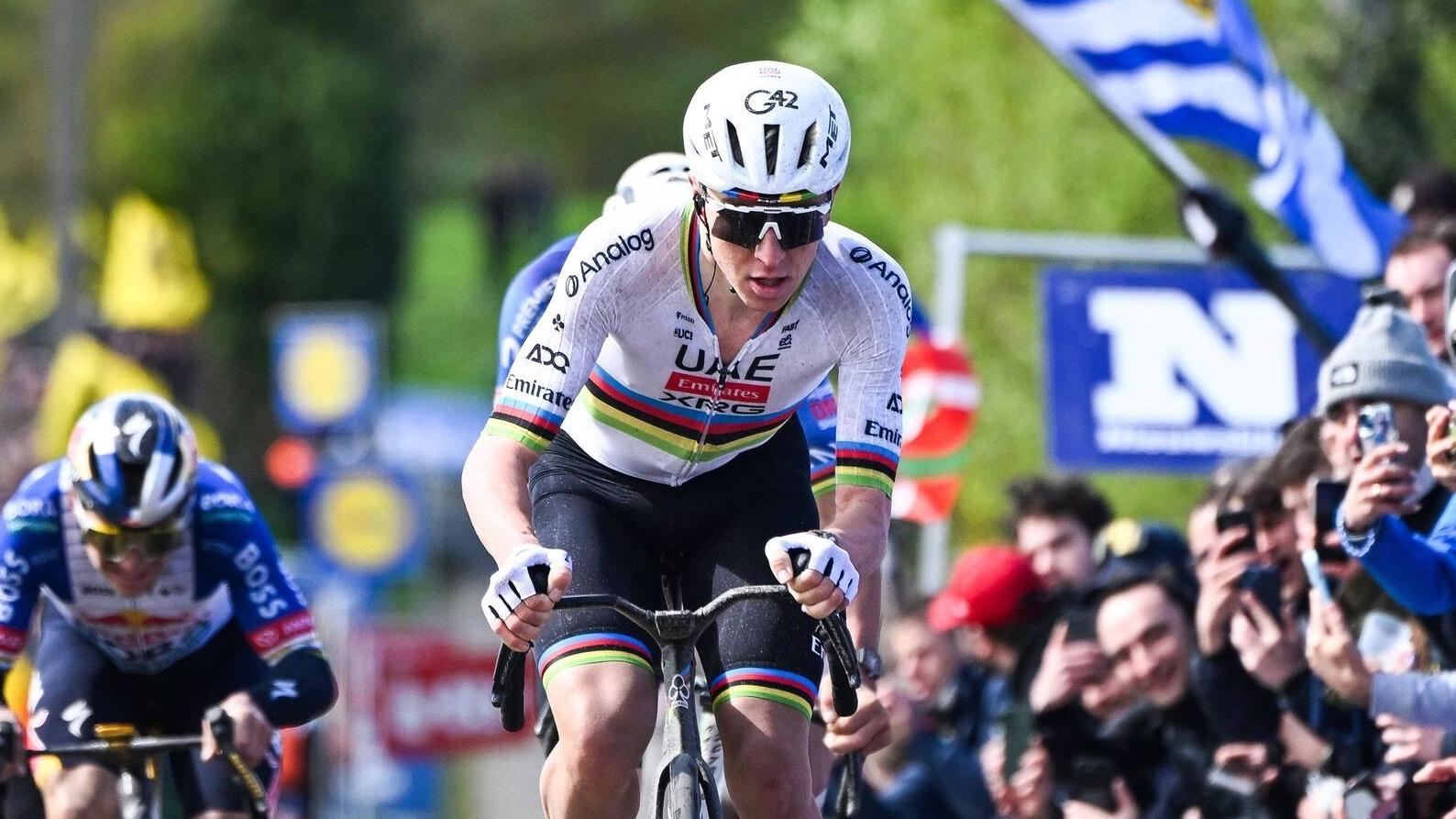 Cyclisme : revivez le troisième succès de Tadej Pogacar sur le Tour des Flandres