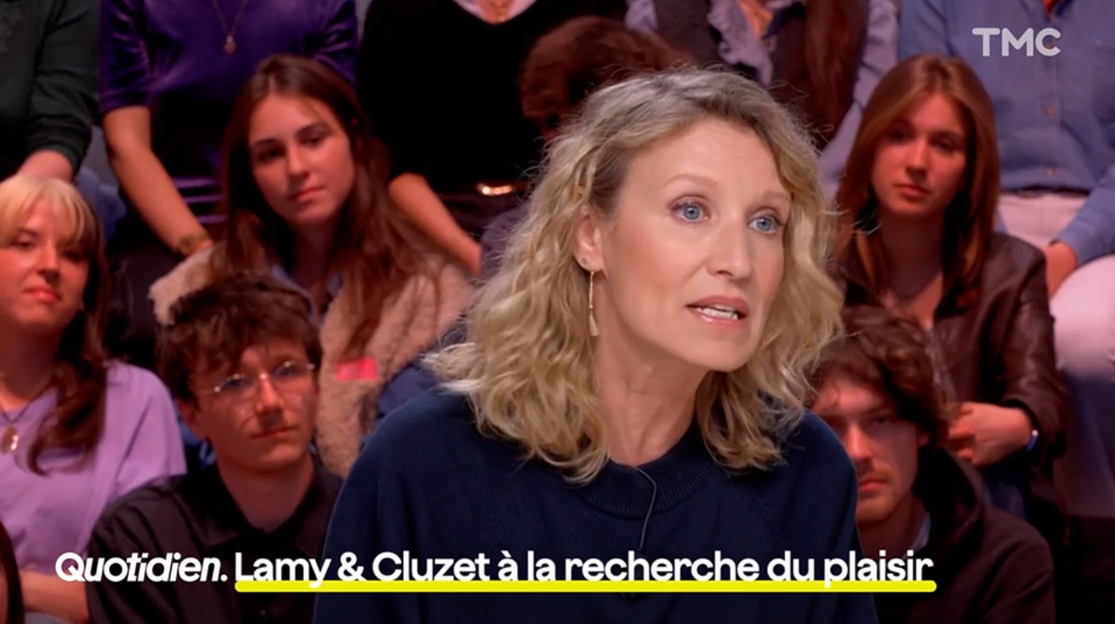 Alexandra Lamy évoque l'usage des sextoys lors de sa participation à Quotidien — People & Médias
