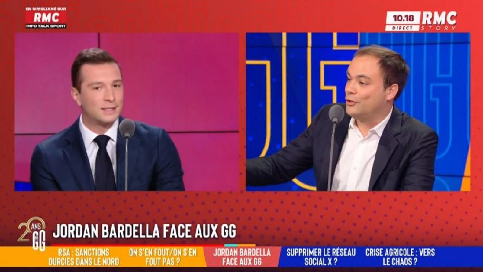 C’est vous qui draguiez tout l’étage! : prise de bec entre Jordan Bardella et Charles Consigny sur RMC