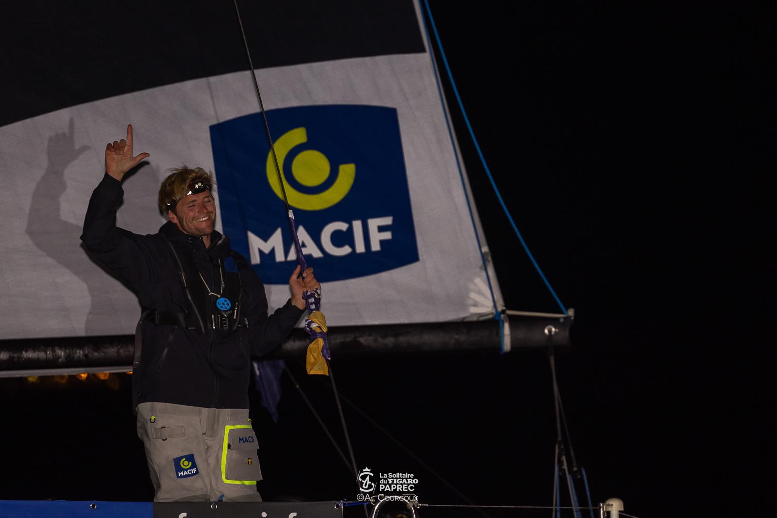 Solitaire du Figaro Paprec : Loïs Berrehar vainqueur de la 3e étape