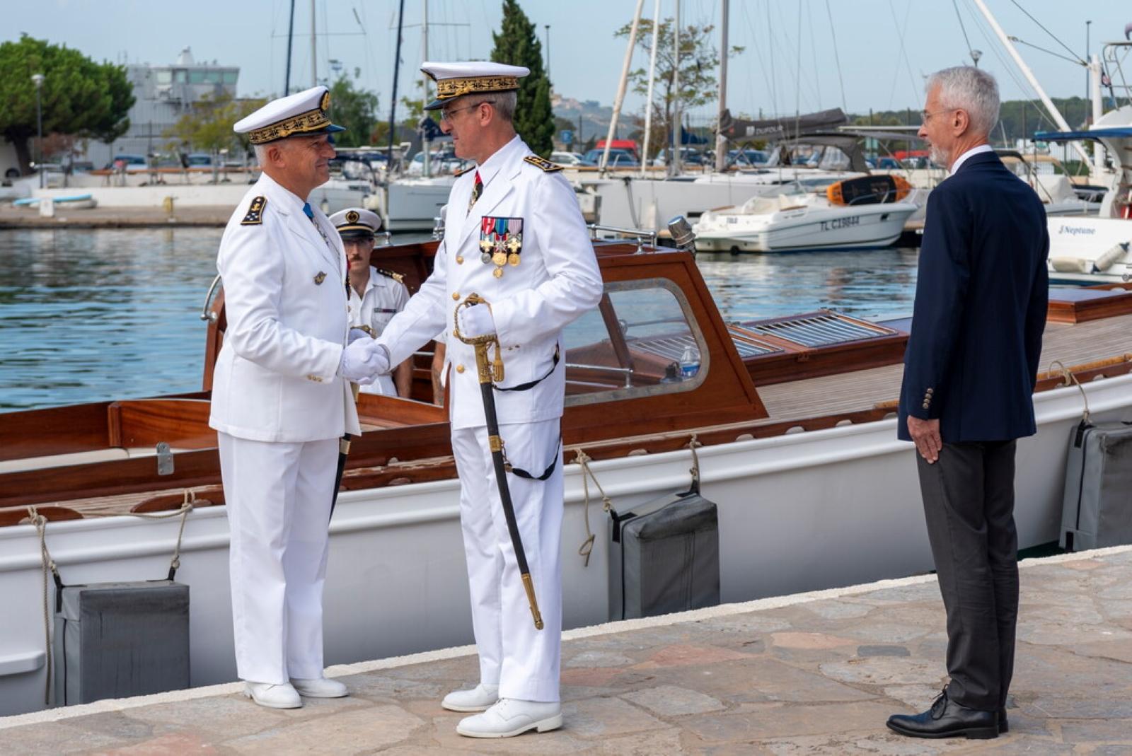 Un nouveau préfet maritime pour la Méditerranée