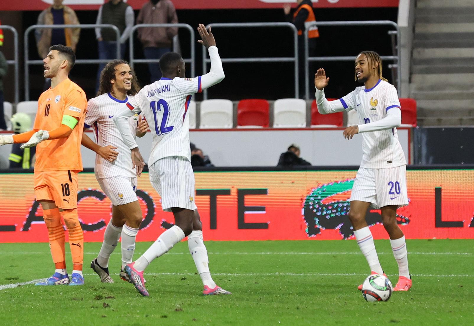 Belgique-France: Dembélé-Kolo Muani-Barcola, une attaque 100% PSG chez les Bleus