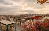 Le rooftop de l’hôtel particulier «Messine», œuvre de Kwerk.