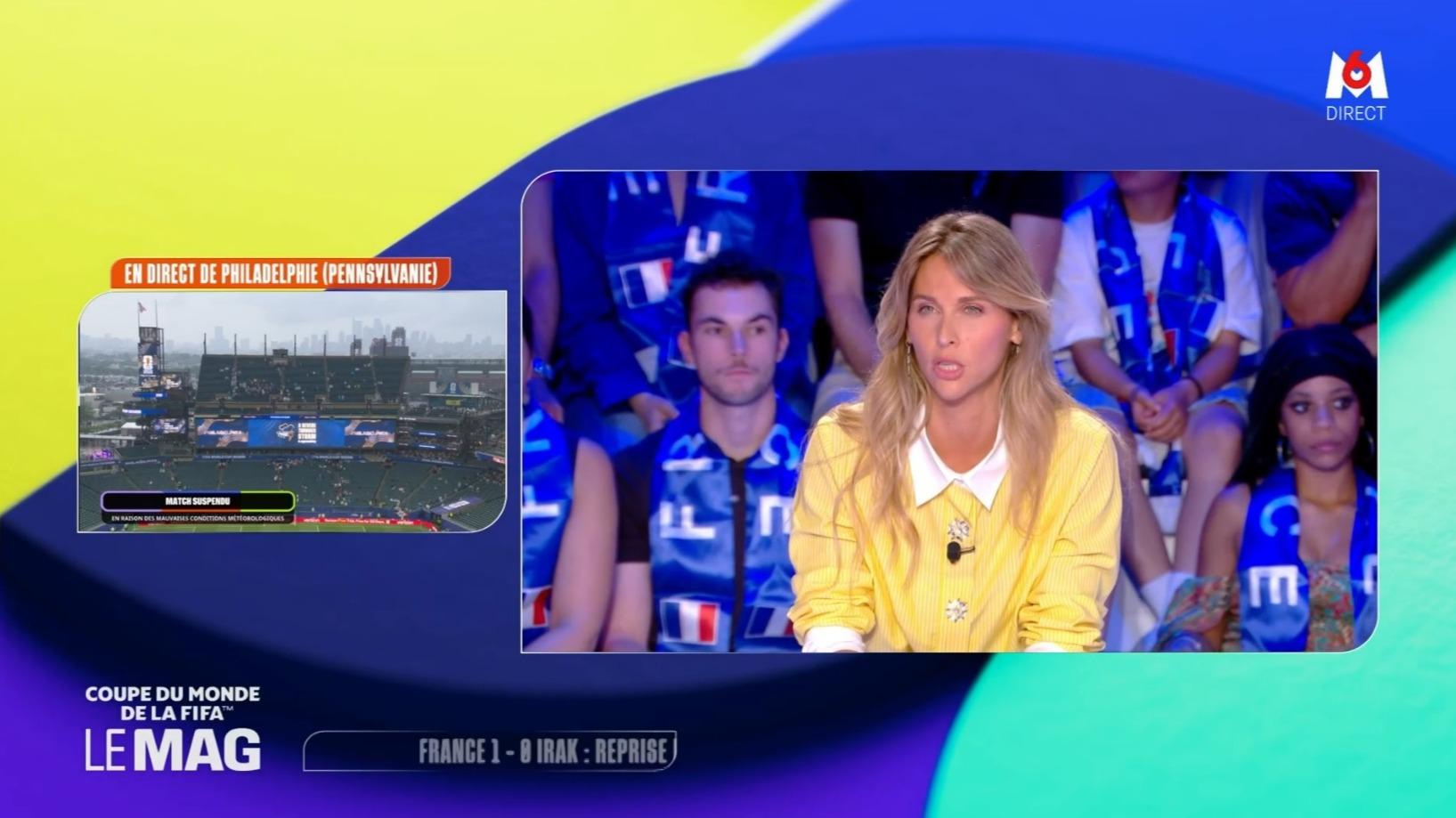 Interruption de la diffusion de France/Irak sur M6 : les internautes se moquent du plateau pendant l’attente due à la tempête — Sport TV