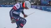 JO 2026 : en vidéo, un skieur américain, en colère, tente de briser son bâton… en vain