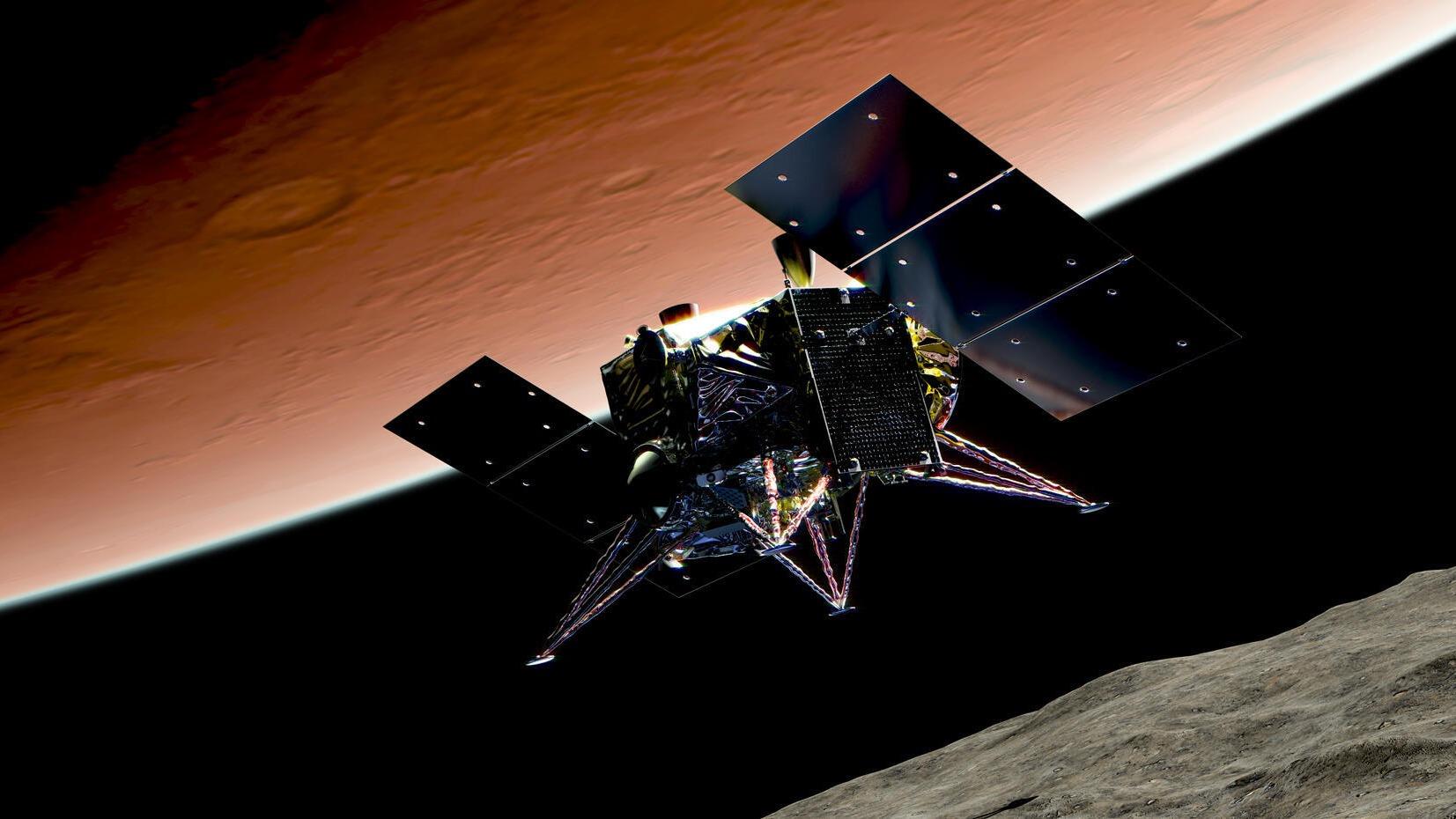 La mission franco japonaise MMX en route décrocher un bout de lune martienne et le ramener sur Terre