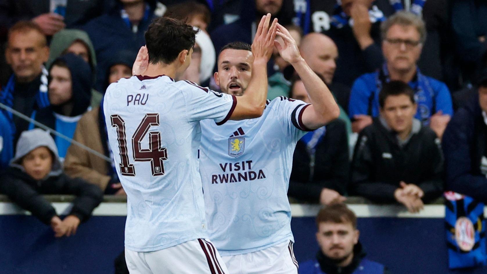 Ligue des champions : vainqueur à Bruges, Aston Villa lance sa saison