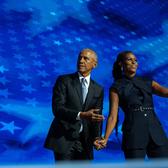 Les larmes de Barack Obama pendant le discours de son épouse pour l ...