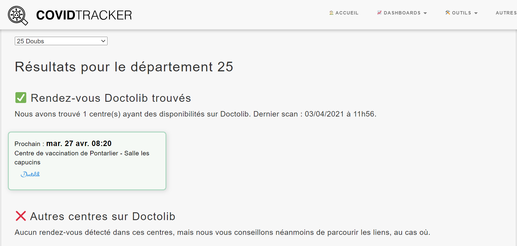 Vite Ma Dose Le Nouvel Outil De Covidtracker Pour Trouver Facilement Un Rendez Vous De Vaccination