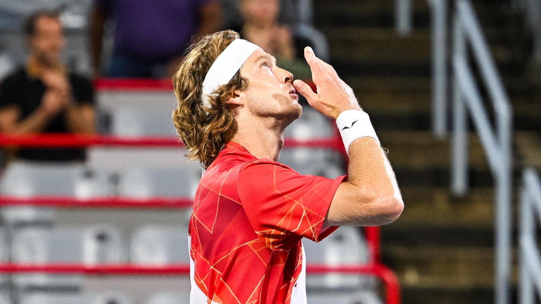 Tennis : Rublev et Popyrin s'offrent une finale inédite au Masters 1000 de Montréal