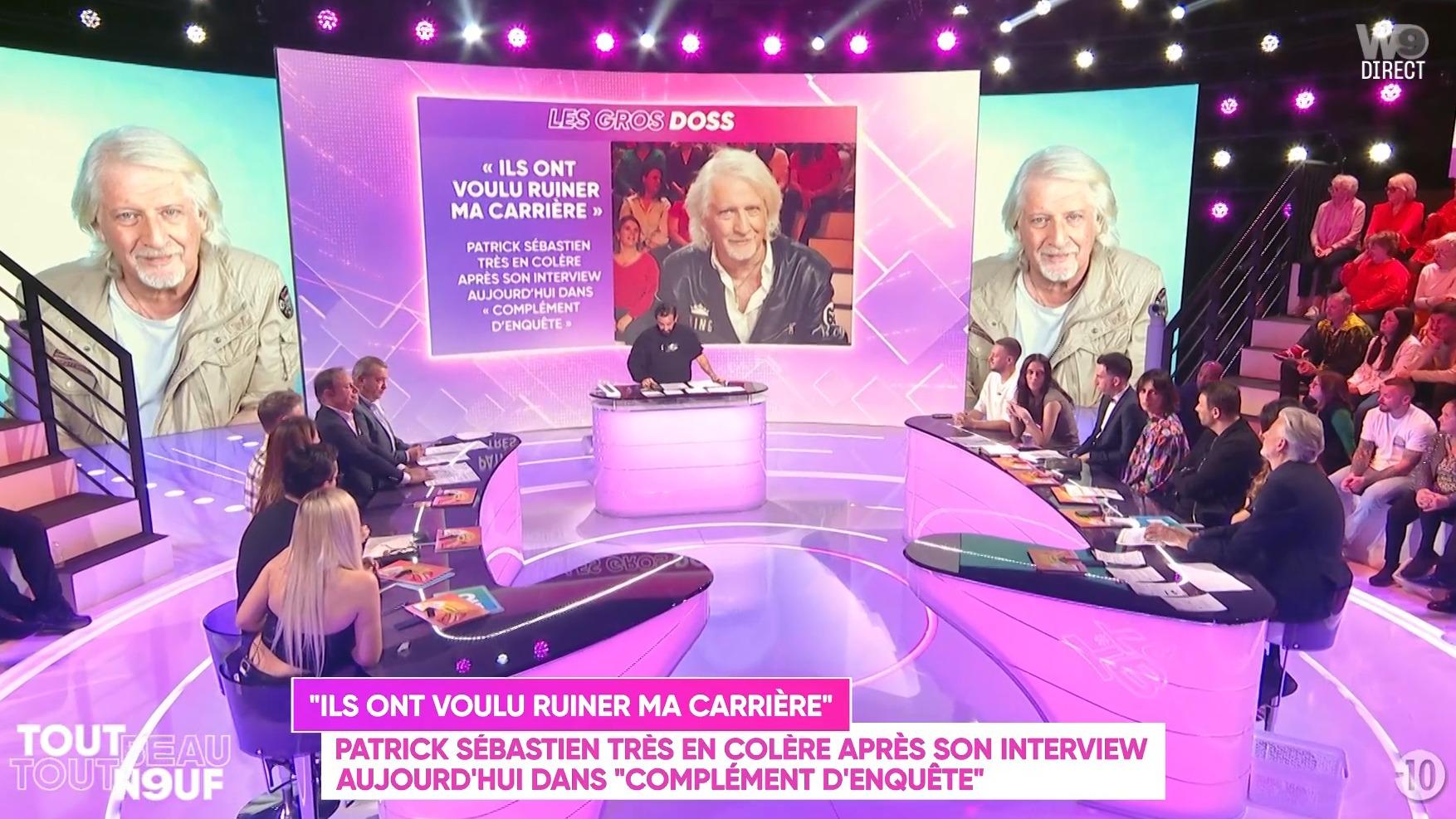 Patrick Sébastien exprime sa colère après son interview dans Complément d’enquête