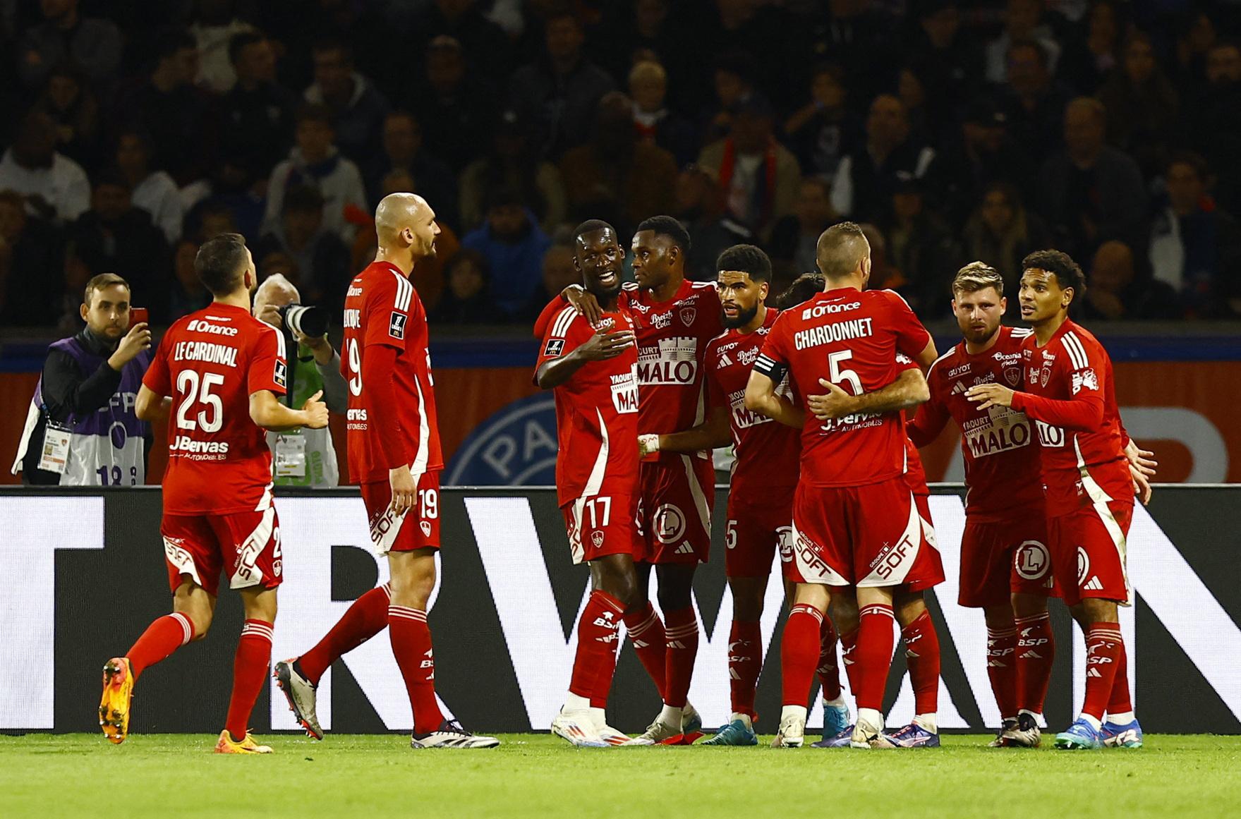 Ligue des champions : un stade pas tout à fait plein pour le 1er match de Brest