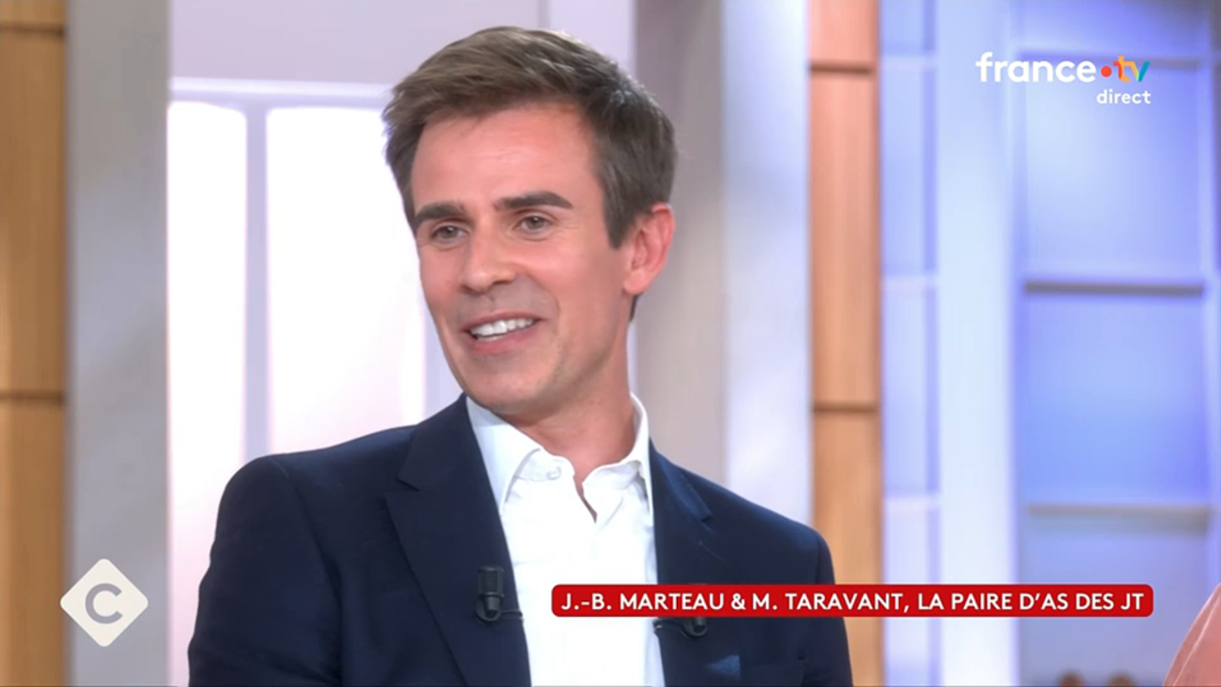 Jean-Baptiste Marteau chahuté sur le plateau de «C à vous» après avoir loué Léa Salamé — People & Médias