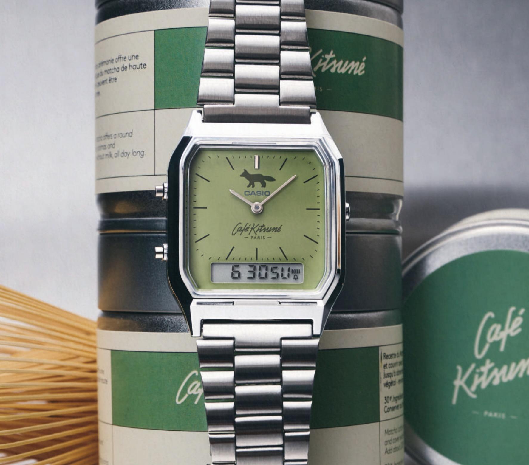 Café Kitsuné et Casio s'associent pour une montre exclusive