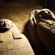 Treize sarcophages vieux de 2500 ans découverts à Saqqarah, en Égypte